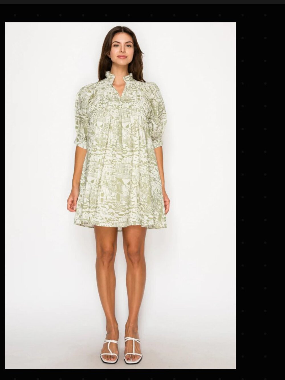 Verdant Bellezza Mini Dress